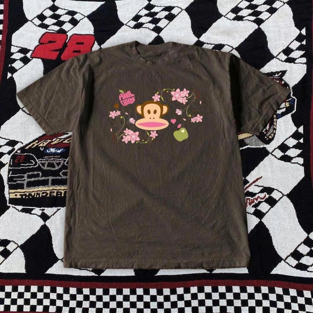 Brown Monkey T-Shirt With Accents Tee